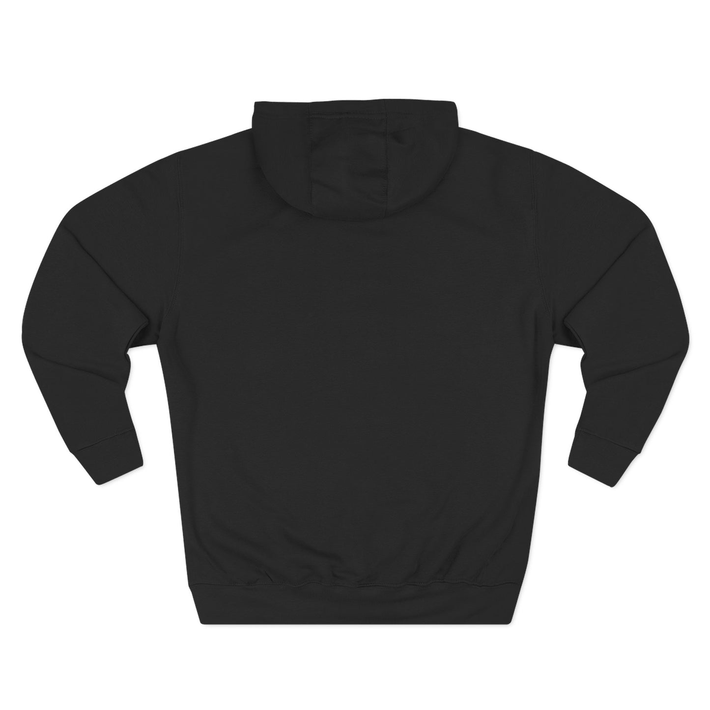 Shadow Cat Hoodie — Vintage Noir Three-Panel Graphic Hoodie
