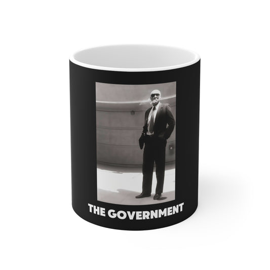 Mug — "The Government" Black Photo Coffee Mug